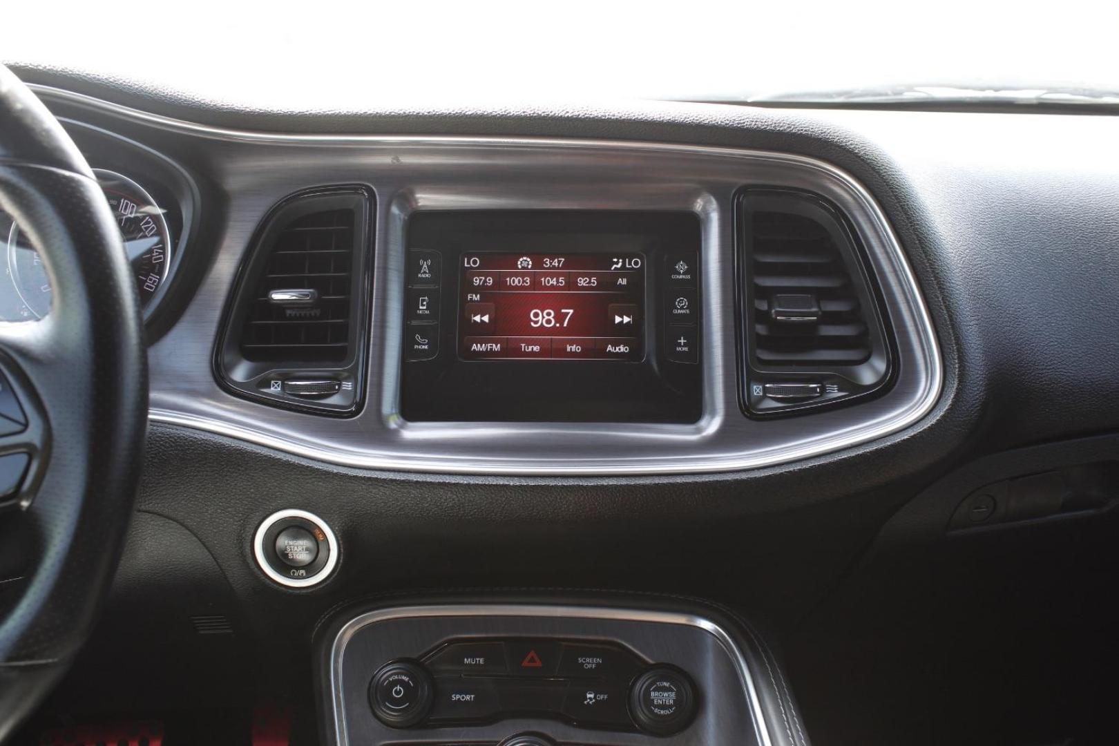 2017 Gray Dodge Challenger SXT (2C3CDZAGXHH) with an Pentastar 3.6L V-6 DOHC engine, located at 2401 E Main St., Grand Prairie, TX, 75050, (972) 262-4440, 32.748981, -96.969643 - Photo#12