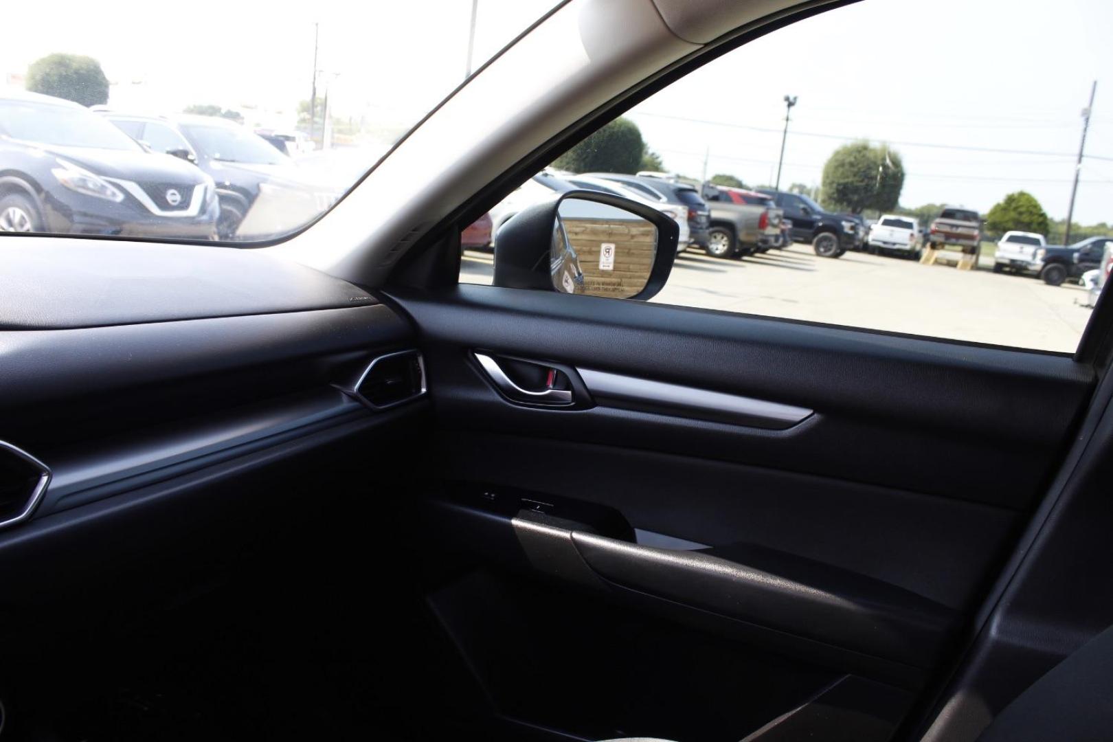2018 Blue Mazda CX-5 Sport (JM3KFABM6J1) with an SKYACTIV-G 2.5L I-4 gasoline direct injection engine, located at 2401 E Main St., Grand Prairie, TX, 75050, (972) 262-4440, 32.748981, -96.969643 - Photo#16
