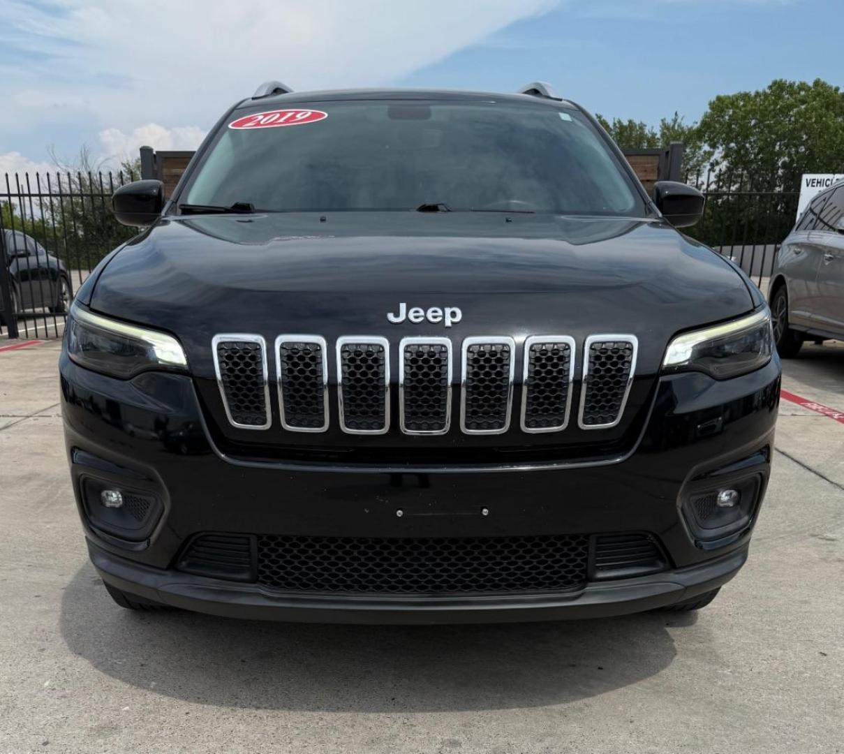 2019 Black Jeep Cherokee Latitude Plus 4x4 (1C4PJMLN7KD) , located at 2401 E Main St., Grand Prairie, TX, 75050, (972) 262-4440, 32.748981, -96.969643 - Photo#0