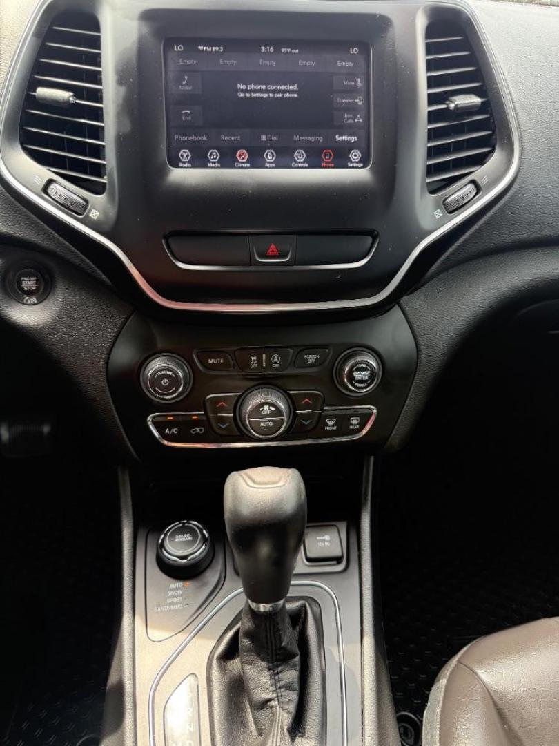 2019 Black Jeep Cherokee Latitude Plus 4x4 (1C4PJMLN7KD) , located at 2401 E Main St., Grand Prairie, TX, 75050, (972) 262-4440, 32.748981, -96.969643 - Photo#18