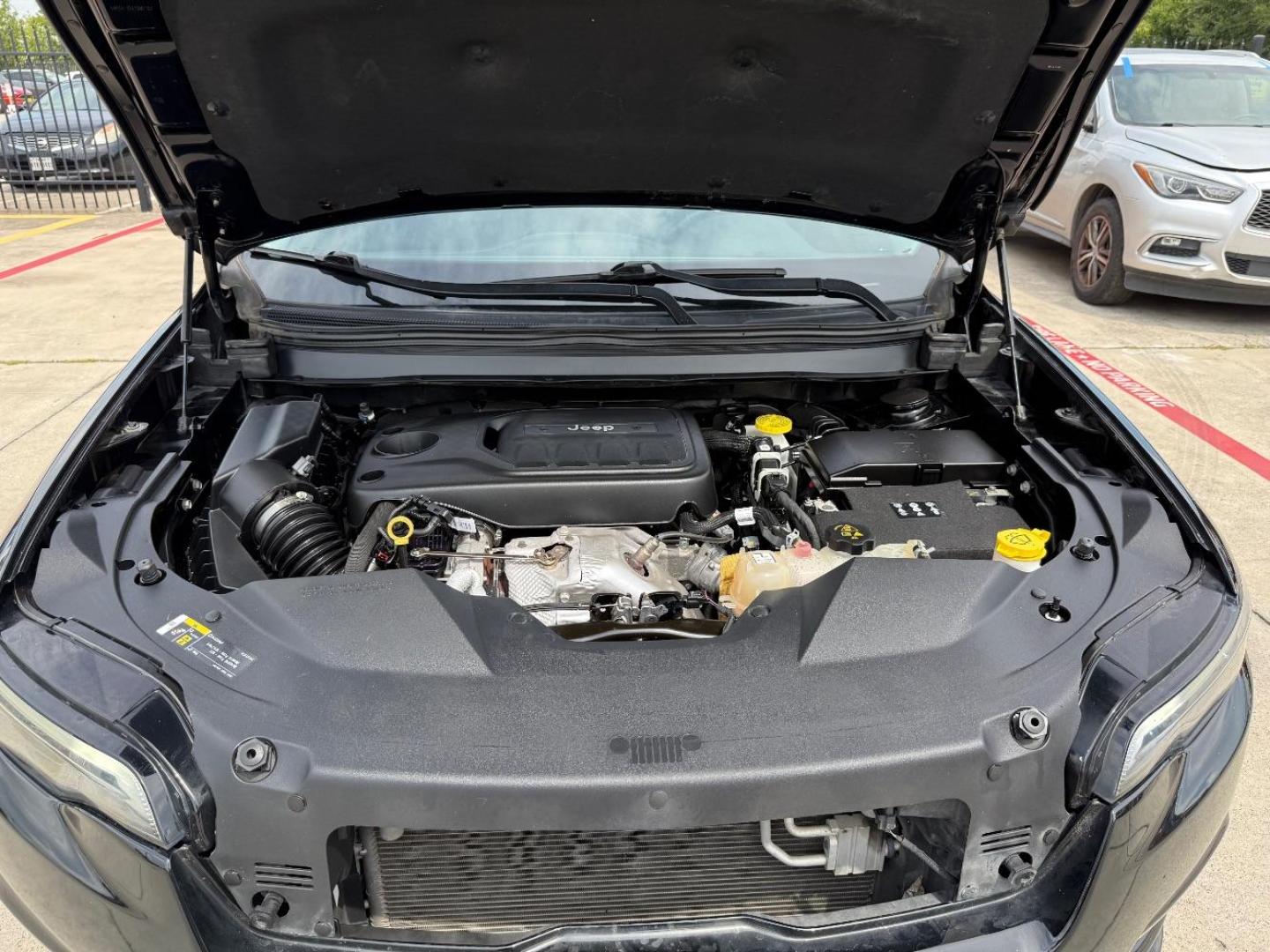 2019 Black Jeep Cherokee Latitude Plus 4x4 (1C4PJMLN7KD) , located at 2401 E Main St., Grand Prairie, TX, 75050, (972) 262-4440, 32.748981, -96.969643 - Photo#25