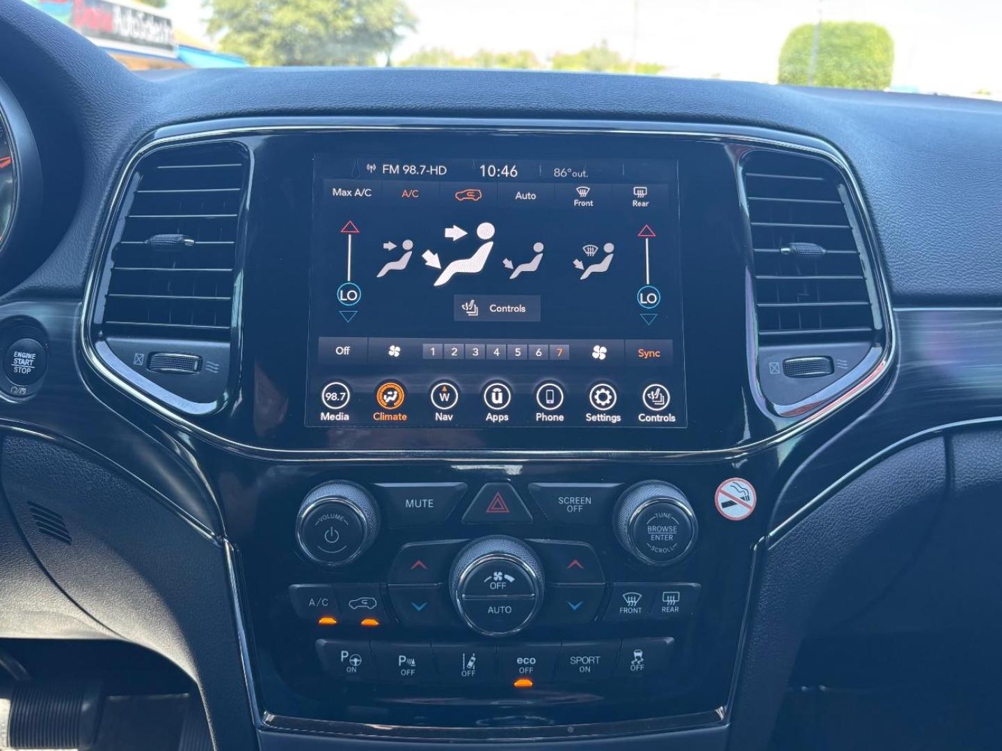 2020 Black Jeep Grand Cherokee Limited X 4X4 (1C4RJFBT0LC) , located at 2401 E Main St., Grand Prairie, TX, 75050, (972) 262-4440, 32.748981, -96.969643 - Photo#16