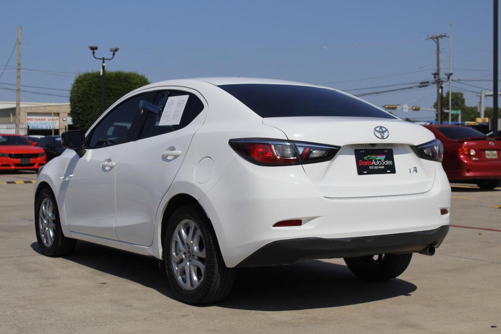 2018 White Toyota Yaris iA gs (3MYDLBYV1JY) , located at 2401 E Main St., Grand Prairie, TX, 75050, (972) 262-4440, 32.748981, -96.969643 - Photo#6