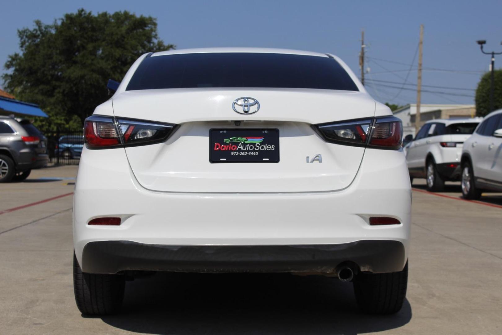 2018 White Toyota Yaris iA gs (3MYDLBYV1JY) , located at 2401 E Main St., Grand Prairie, TX, 75050, (972) 262-4440, 32.748981, -96.969643 - Photo#7