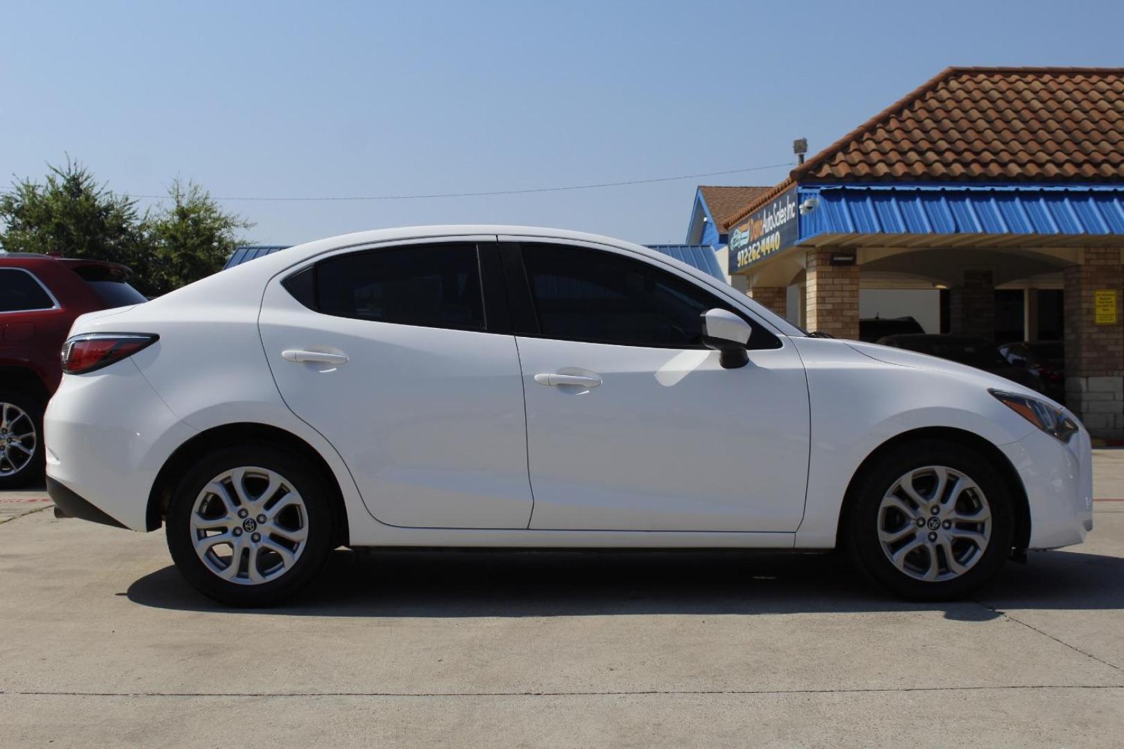 2018 White Toyota Yaris iA gs (3MYDLBYV1JY) , located at 2401 E Main St., Grand Prairie, TX, 75050, (972) 262-4440, 32.748981, -96.969643 - Photo#11