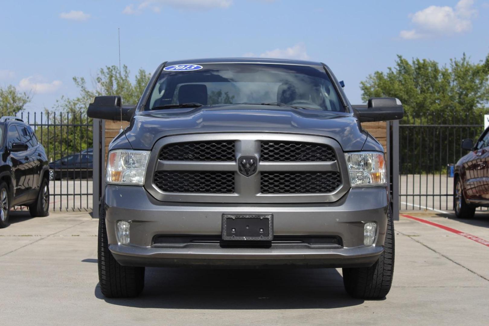 2013 Gray Ram 1500 Express (1C6RR6FT6DS) with an HEMI 5.7L V-8 variable valve control engine, located at 2401 E Main St., Grand Prairie, TX, 75050, (972) 262-4440, 32.748981, -96.969643 - Photo#0