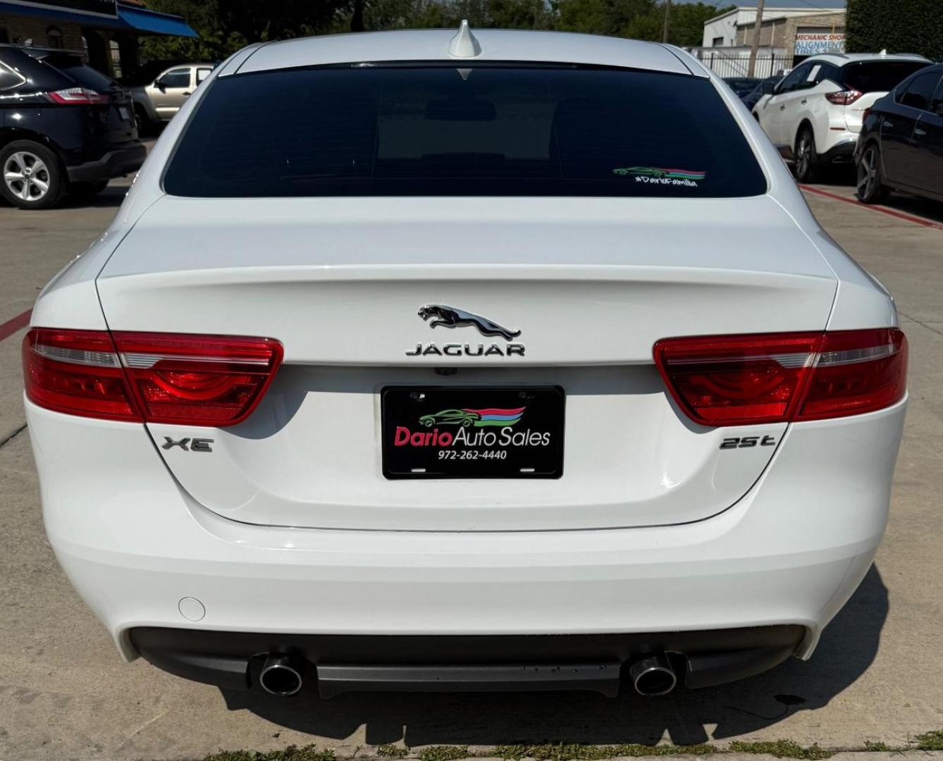 2017 White Jaguar XE 25t Premium (SAJAD4BG1HA) with an 2L I-4 gasoline direct injection engine, located at 2401 E Main St., Grand Prairie, TX, 75050, (972) 262-4440, 32.748981, -96.969643 - Photo#5
