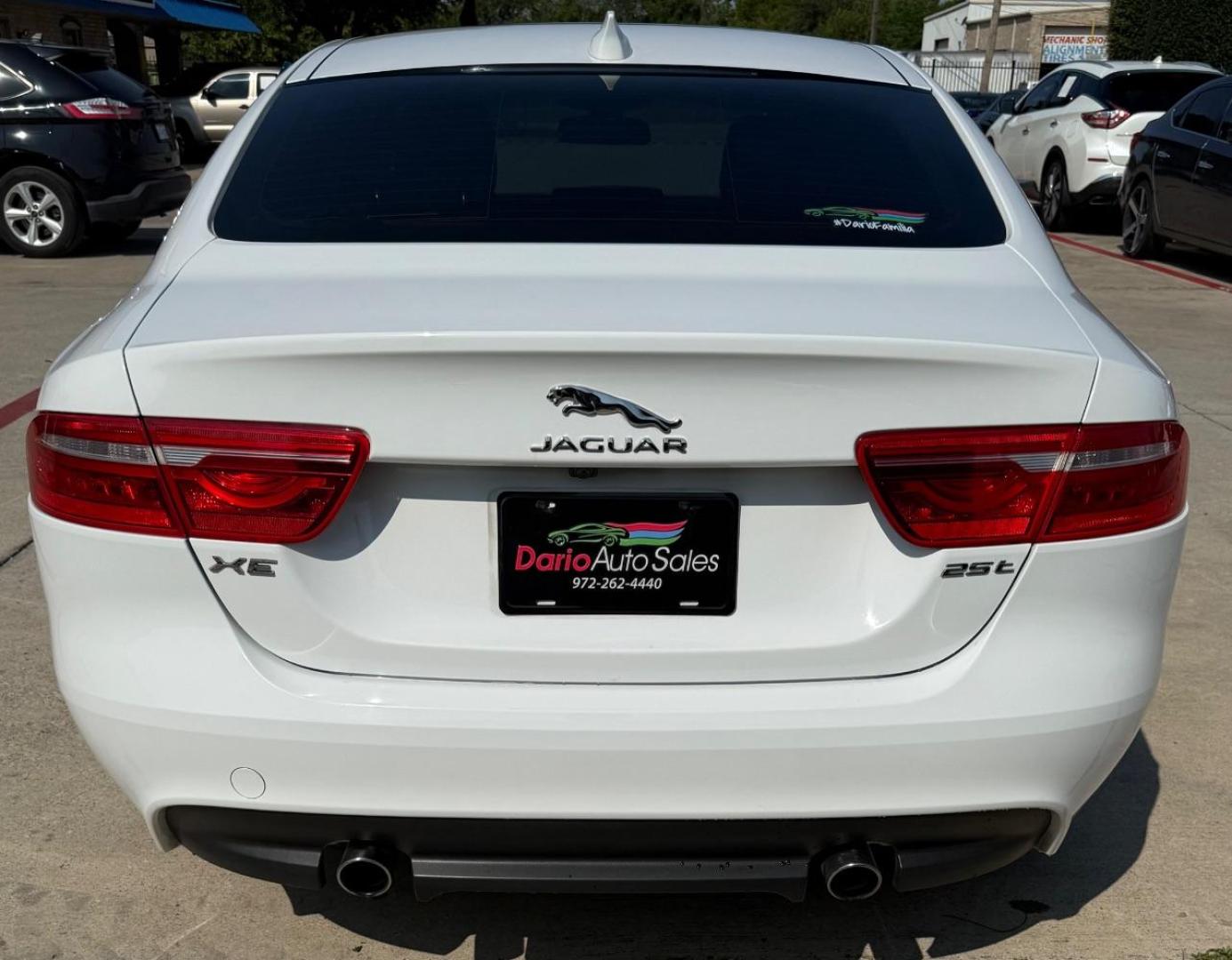2017 White Jaguar XE 25t Premium (SAJAD4BG1HA) with an 2L I-4 gasoline direct injection engine, located at 2401 E Main St., Grand Prairie, TX, 75050, (972) 262-4440, 32.748981, -96.969643 - Photo#6