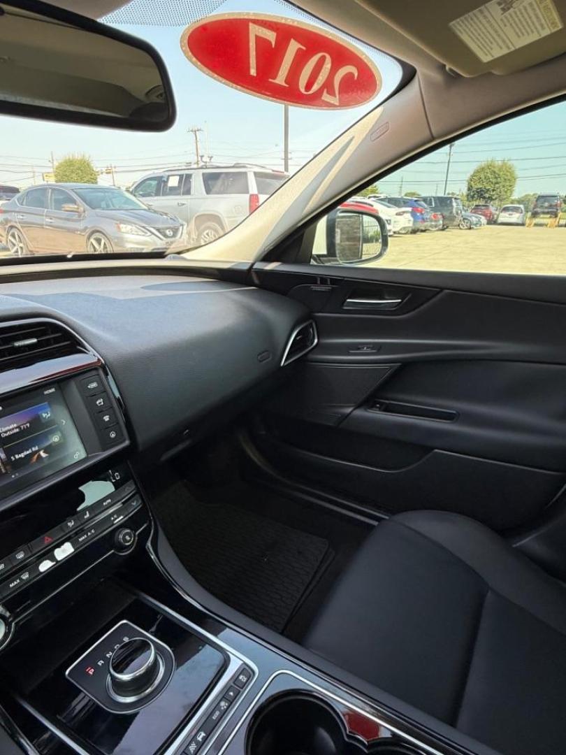 2017 White Jaguar XE 25t Premium (SAJAD4BG1HA) with an 2L I-4 gasoline direct injection engine, located at 2401 E Main St., Grand Prairie, TX, 75050, (972) 262-4440, 32.748981, -96.969643 - Photo#23