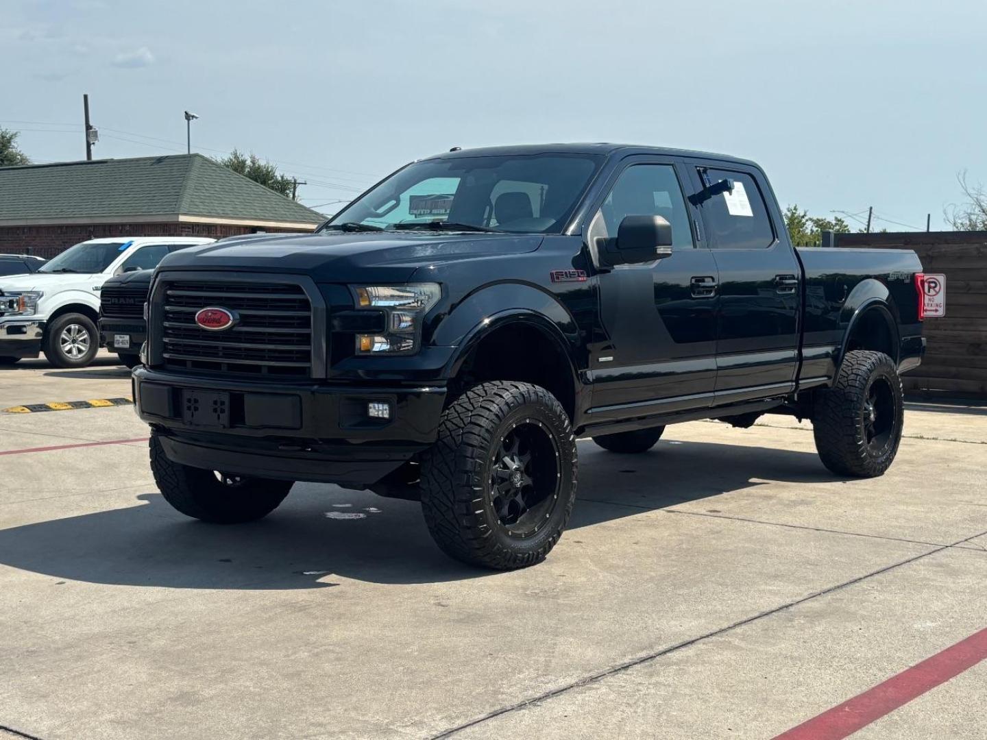 2016 Black Ford F-150 XL SuperCrew 6.5-ft. Bed 4WD (1FTFW1EG3GF) with an 3.5 V6 engine, 6-Speed Automatic transmission, located at 2401 E Main St., Grand Prairie, TX, 75050, (972) 262-4440, 32.748981, -96.969643 - Photo#1