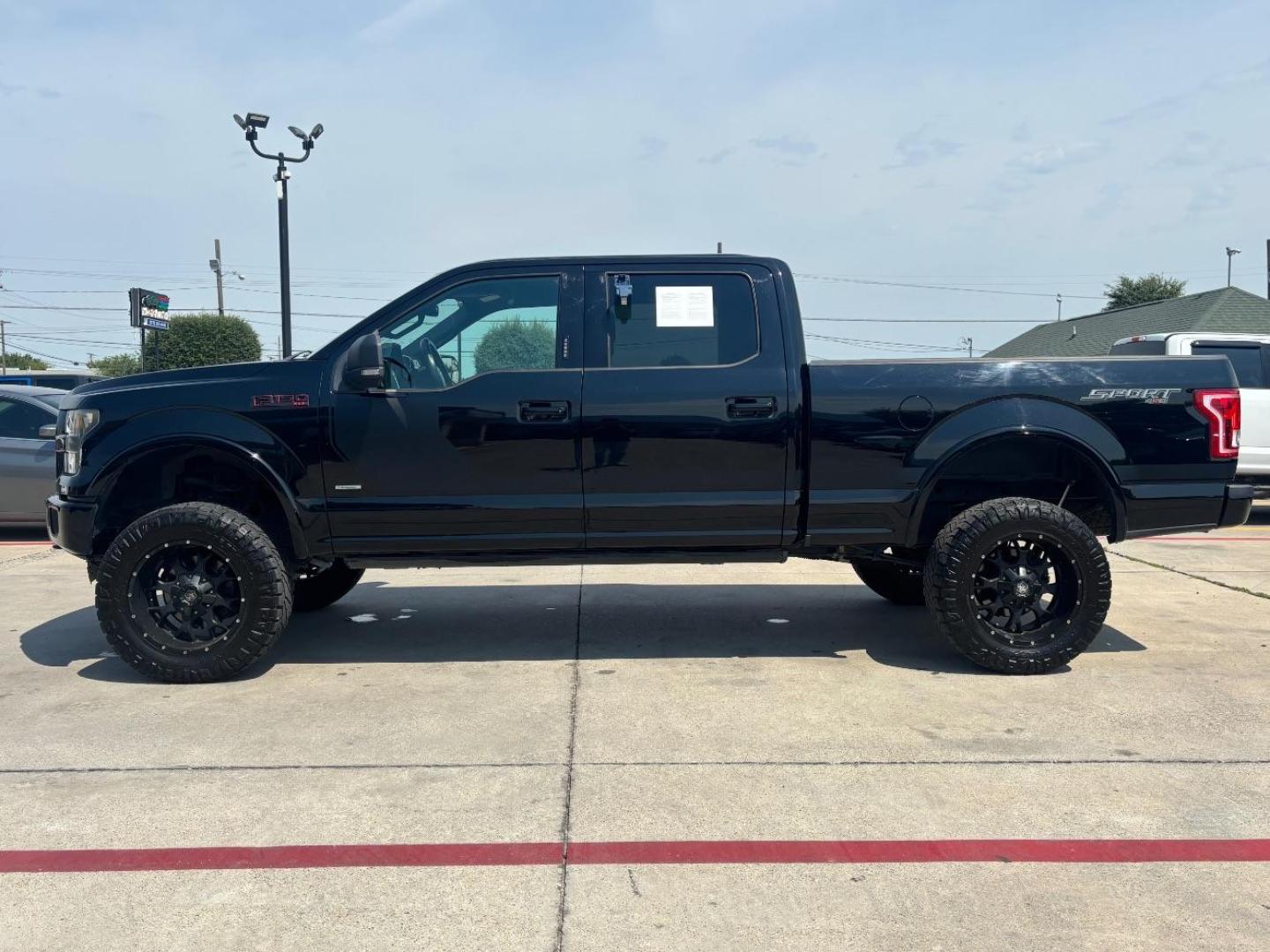 2016 Black Ford F-150 XL SuperCrew 6.5-ft. Bed 4WD (1FTFW1EG3GF) with an 3.5 V6 engine, 6-Speed Automatic transmission, located at 2401 E Main St., Grand Prairie, TX, 75050, (972) 262-4440, 32.748981, -96.969643 - Photo#3