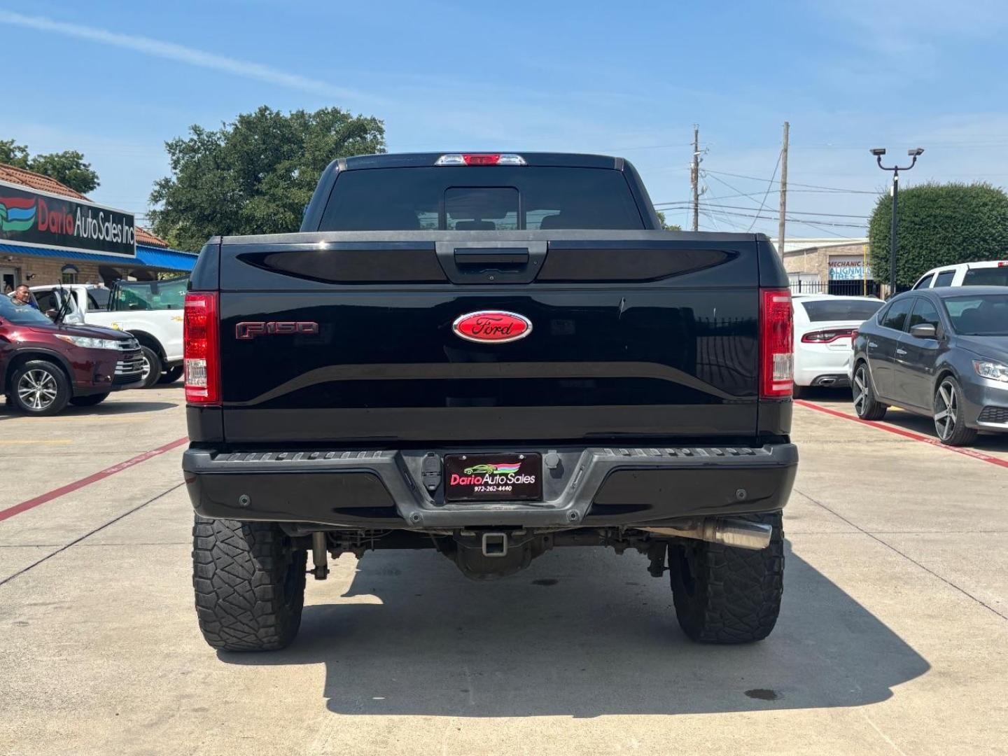 2016 Black Ford F-150 XL SuperCrew 6.5-ft. Bed 4WD (1FTFW1EG3GF) with an 3.5 V6 engine, 6-Speed Automatic transmission, located at 2401 E Main St., Grand Prairie, TX, 75050, (972) 262-4440, 32.748981, -96.969643 - Photo#6