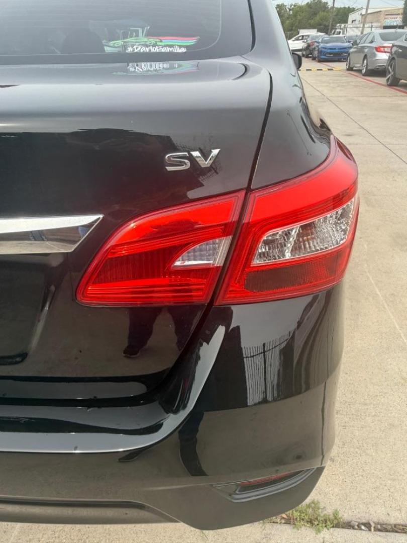 2019 Black Nissan Sentra SV (3N1AB7AP8KY) with an 1.8L I-4 DOHC engine, located at 2401 E Main St., Grand Prairie, TX, 75050, (972) 262-4440, 32.748981, -96.969643 - Photo#6