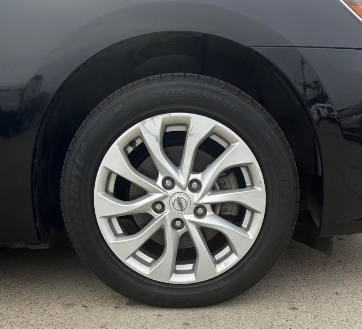 2019 Black Nissan Sentra SV (3N1AB7AP8KY) with an 1.8L I-4 DOHC engine, located at 2401 E Main St., Grand Prairie, TX, 75050, (972) 262-4440, 32.748981, -96.969643 - Photo#10
