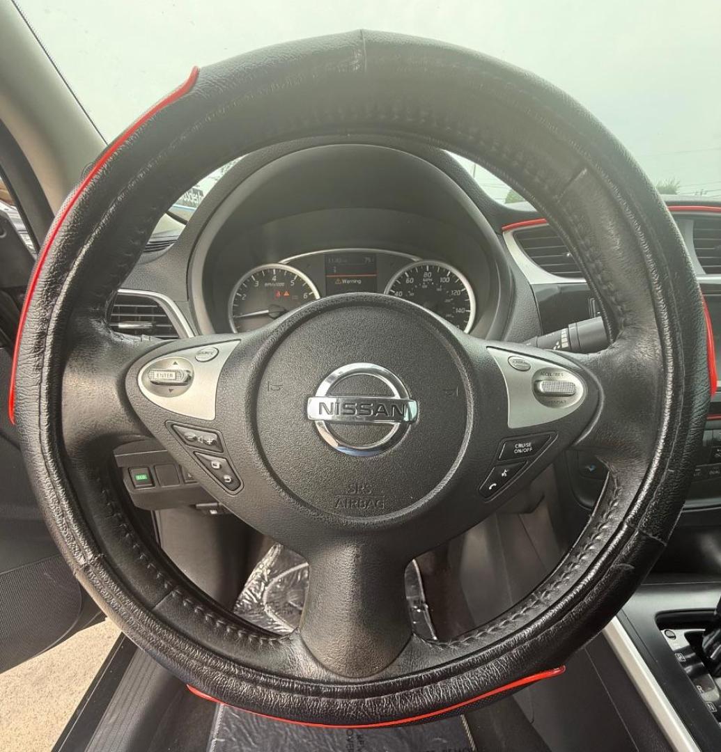 2019 Black Nissan Sentra SV (3N1AB7AP8KY) with an 1.8L I-4 DOHC engine, located at 2401 E Main St., Grand Prairie, TX, 75050, (972) 262-4440, 32.748981, -96.969643 - Photo#16