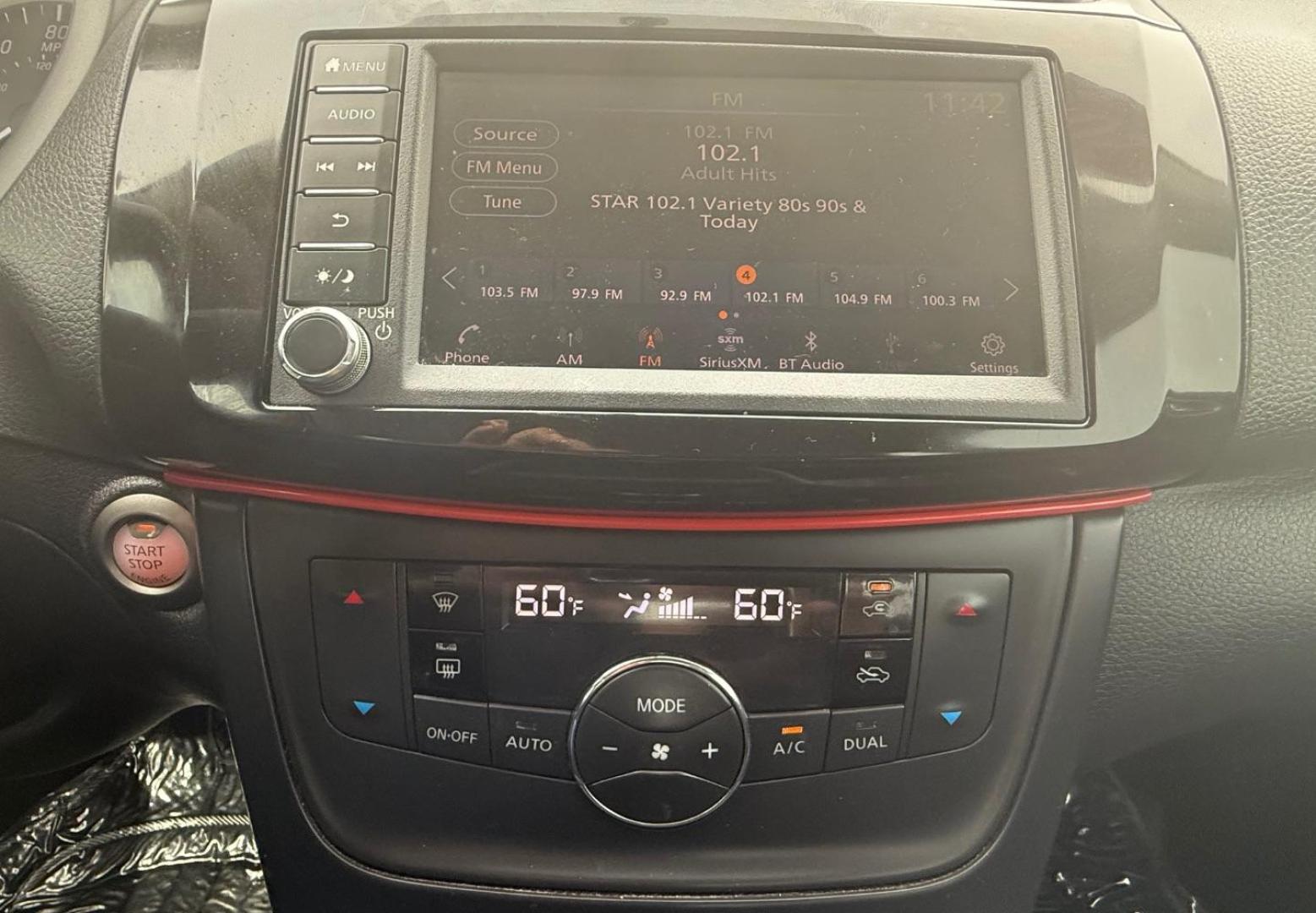 2019 Black Nissan Sentra SV (3N1AB7AP8KY) with an 1.8L I-4 DOHC engine, located at 2401 E Main St., Grand Prairie, TX, 75050, (972) 262-4440, 32.748981, -96.969643 - Photo#22