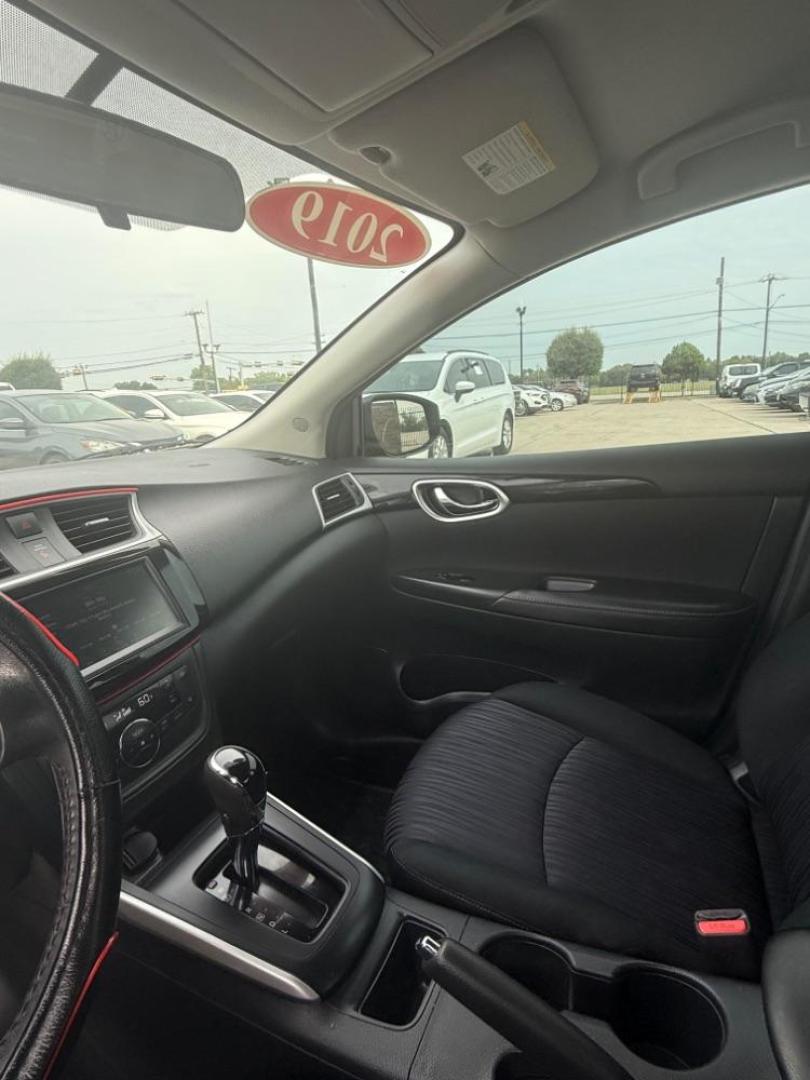 2019 Black Nissan Sentra SV (3N1AB7AP8KY) with an 1.8L I-4 DOHC engine, located at 2401 E Main St., Grand Prairie, TX, 75050, (972) 262-4440, 32.748981, -96.969643 - Photo#23