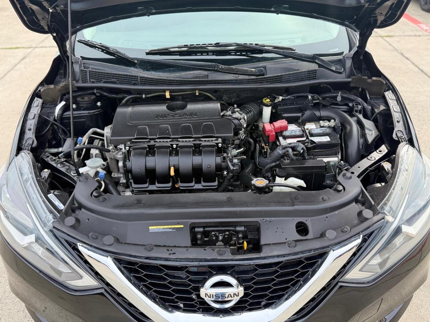 2019 Black Nissan Sentra SV (3N1AB7AP8KY) with an 1.8L I-4 DOHC engine, located at 2401 E Main St., Grand Prairie, TX, 75050, (972) 262-4440, 32.748981, -96.969643 - Photo#27
