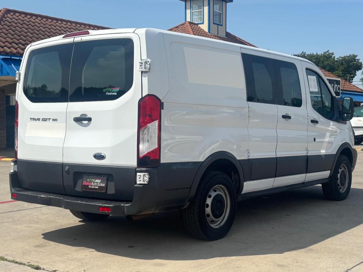 2018 White Ford Transit-150 - (1FTYE1ZM0JK) , located at 2401 E Main St., Grand Prairie, TX, 75050, (972) 262-4440, 32.748981, -96.969643 - Photo#8