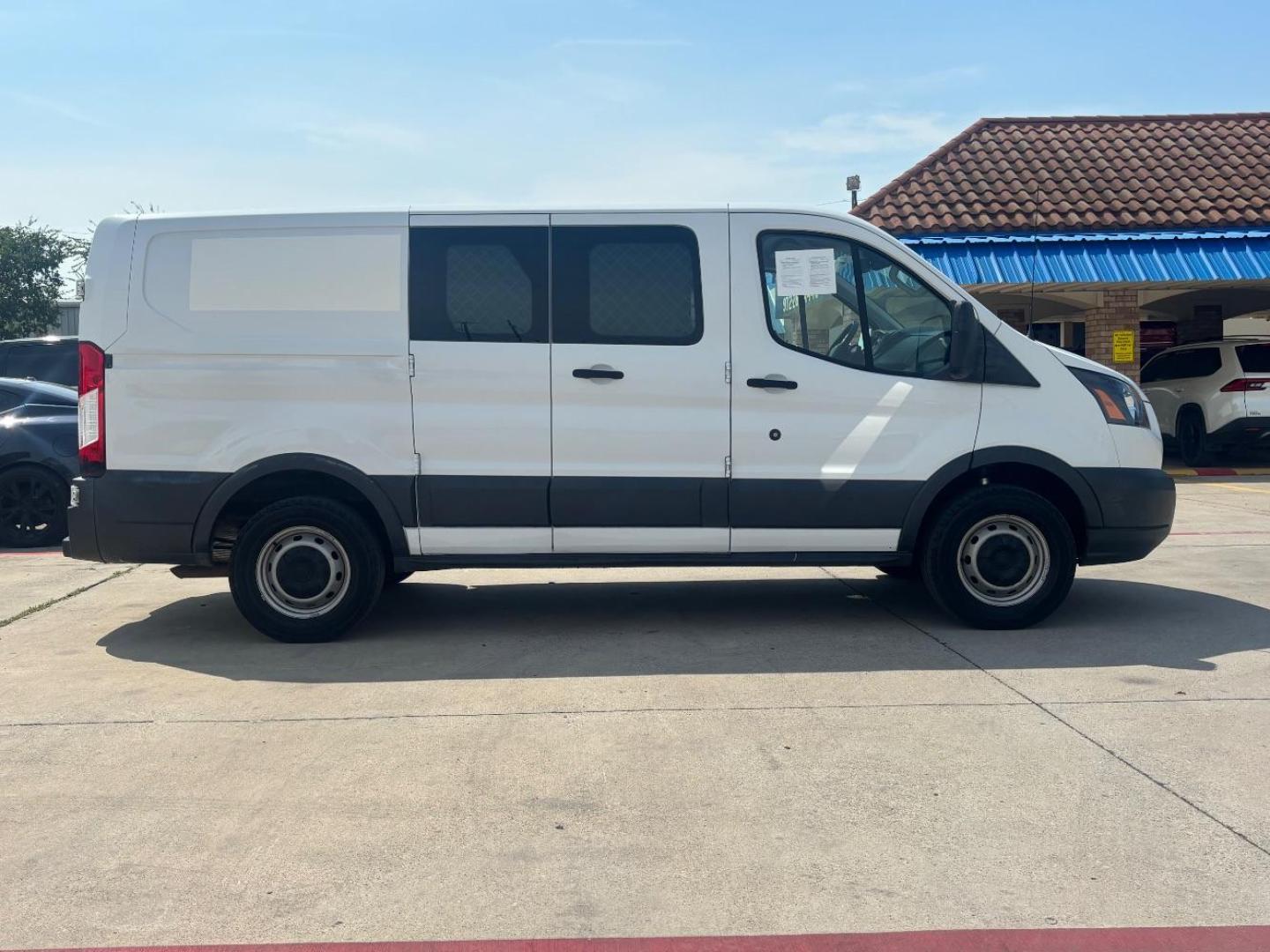 2018 White Ford Transit-150 - (1FTYE1ZM0JK) , located at 2401 E Main St., Grand Prairie, TX, 75050, (972) 262-4440, 32.748981, -96.969643 - Photo#9