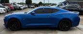 2018 Blue Chevrolet Camaro 1LT (1G1FB1RX6J0) , located at 2401 E Main St., Grand Prairie, TX, 75050, (972) 262-4440, 32.748981, -96.969643 - Photo#2