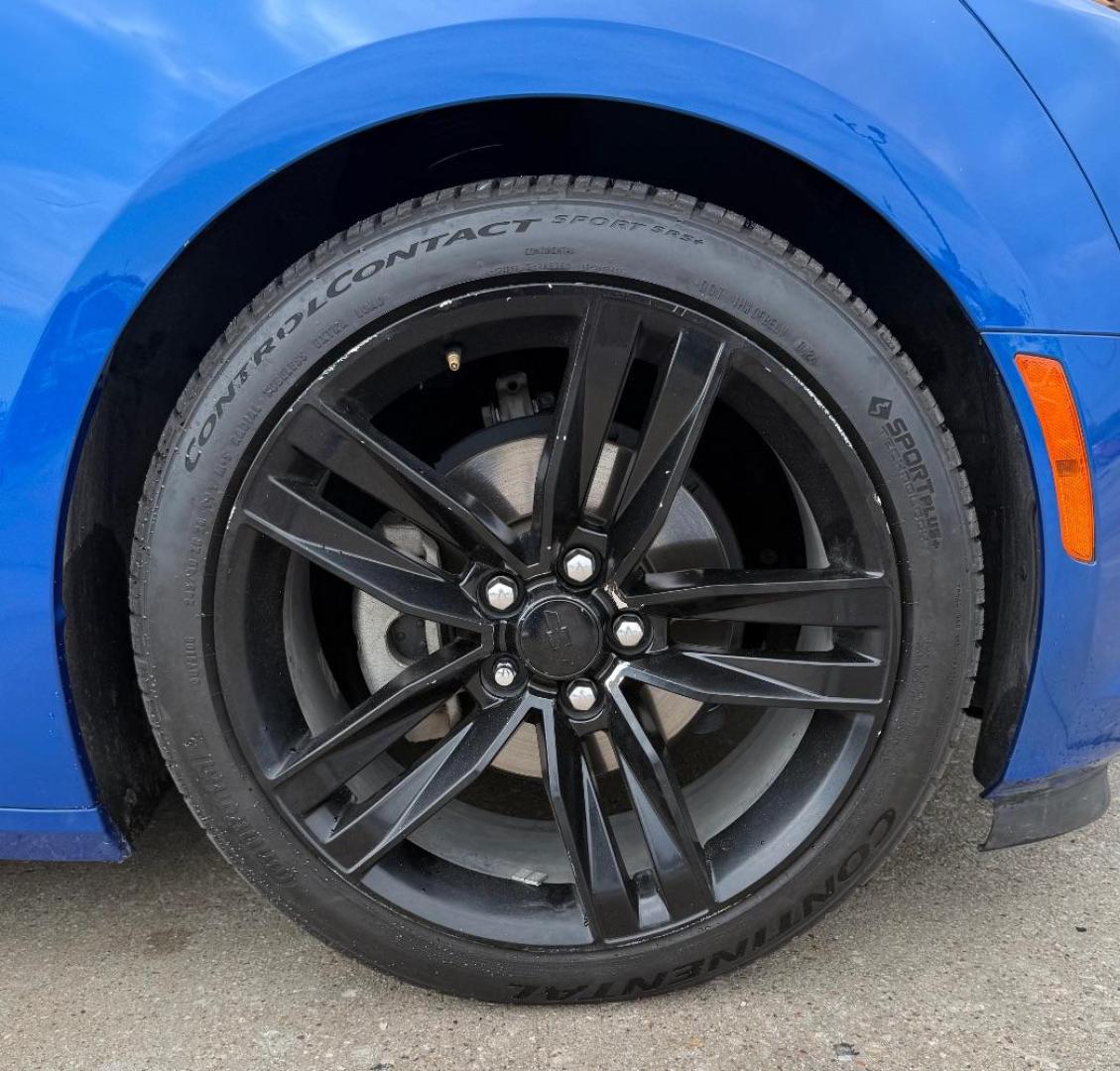 2018 Blue Chevrolet Camaro 1LT (1G1FB1RX6J0) , located at 2401 E Main St., Grand Prairie, TX, 75050, (972) 262-4440, 32.748981, -96.969643 - Photo#12