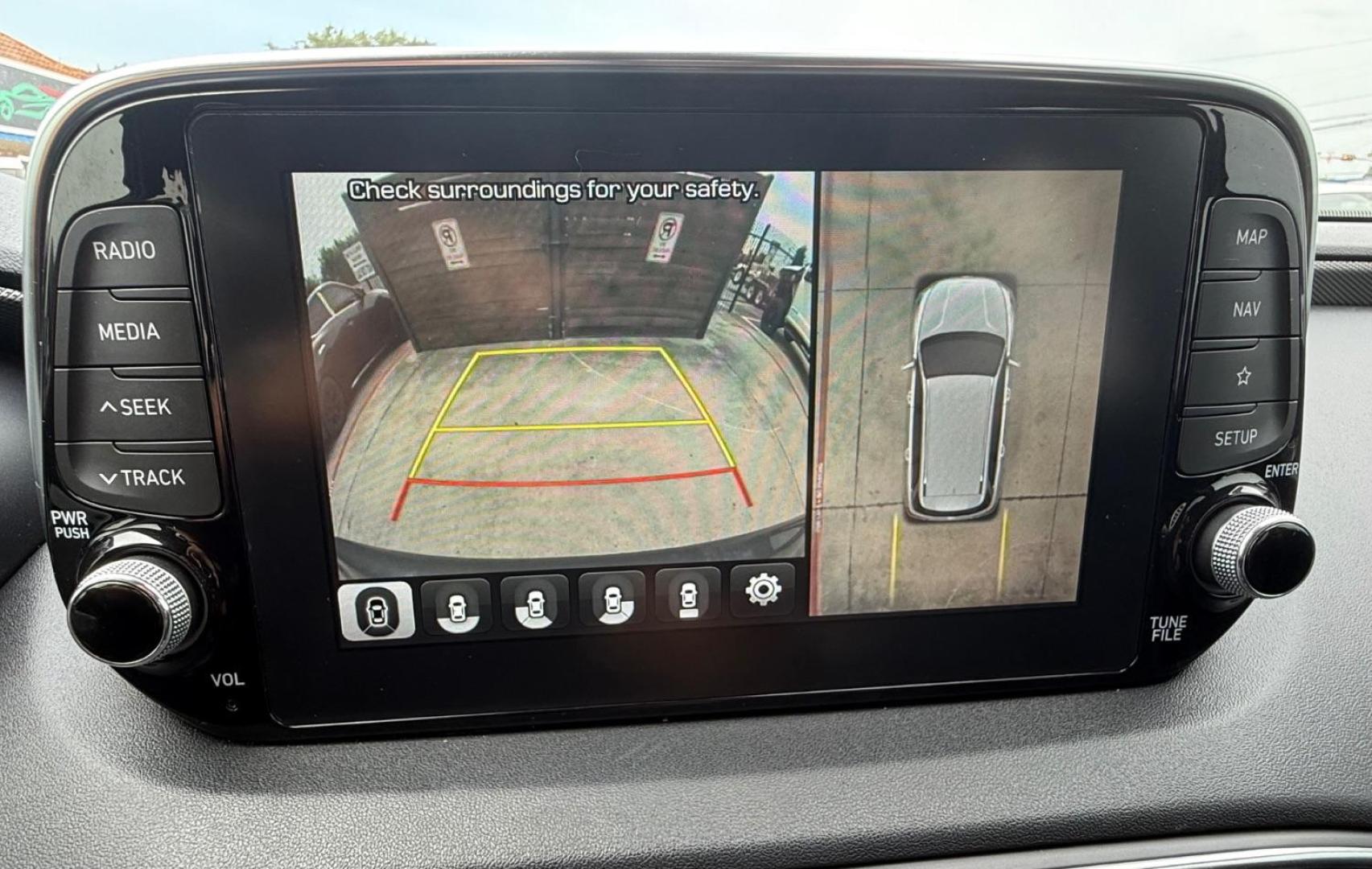 2020 Gray Hyundai Santa Fe Limited (5NMS53AD7LH) with an Theta II 2.4L I-4 gasoline direct injection engine, located at 2401 E Main St., Grand Prairie, TX, 75050, (972) 262-4440, 32.748981, -96.969643 - Photo#21