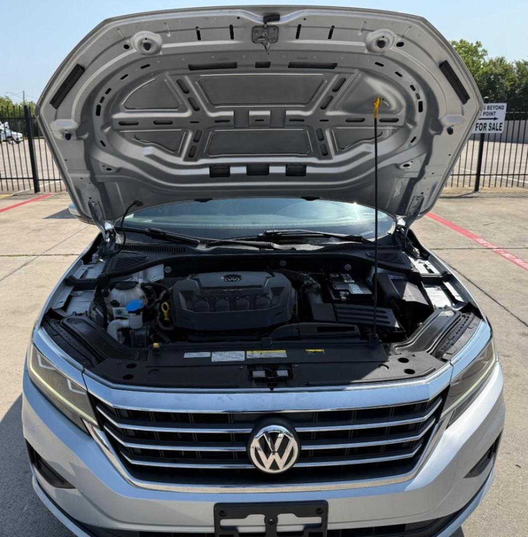 2021 Silver Volkswagen Passat 2.0T SE (1VWSA7A39MC) with an 2L I-4 gasoline direct injection engine, located at 2401 E Main St., Grand Prairie, TX, 75050, (972) 262-4440, 32.748981, -96.969643 - Photo#26