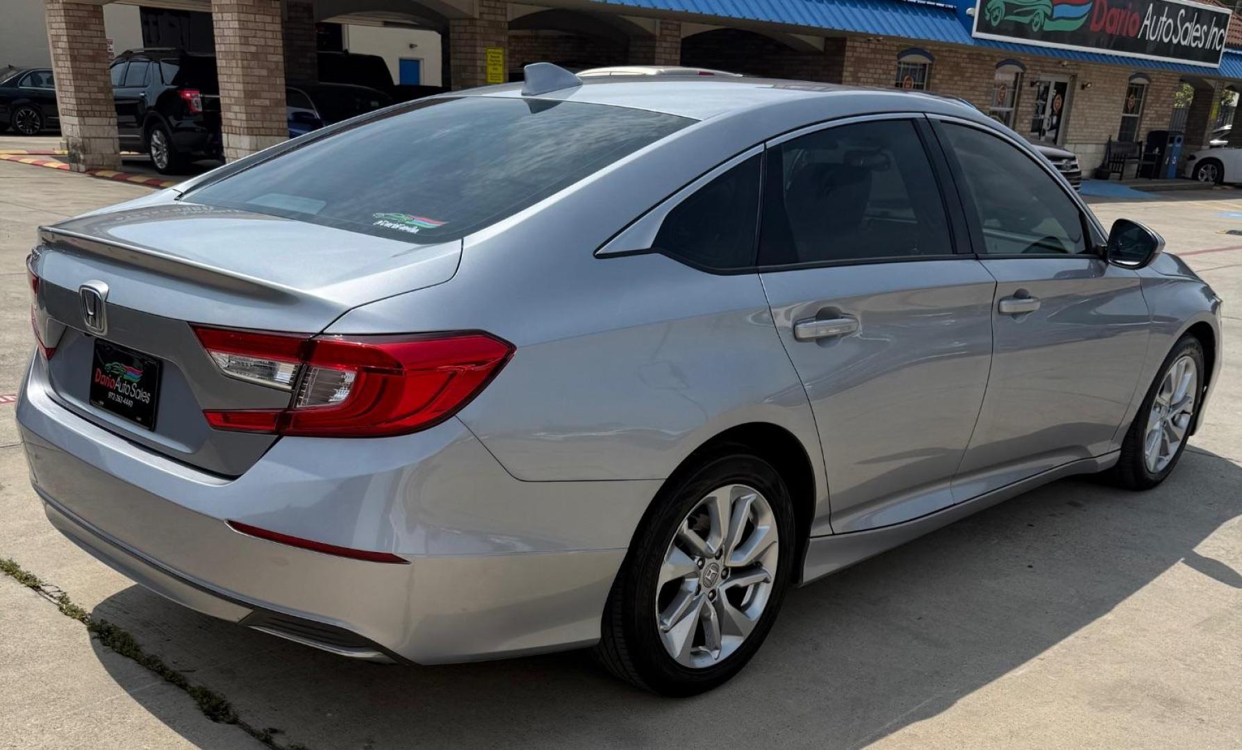 2018 Silver Honda Accord LX (1HGCV1F13JA) with an 1.5L I-4 gasoline direct injection engine, located at 2401 E Main St., Grand Prairie, TX, 75050, (972) 262-4440, 32.748981, -96.969643 - Photo#10