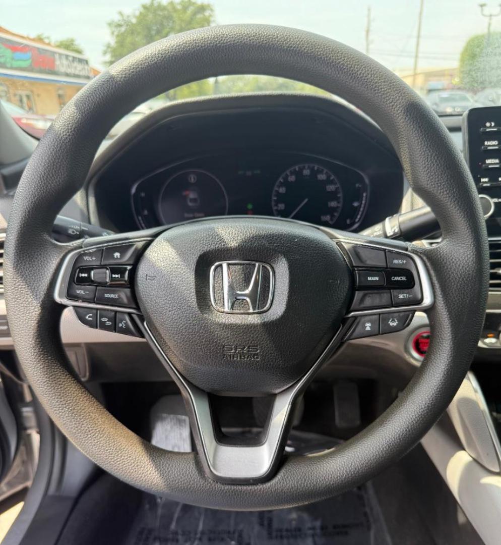 2018 Silver Honda Accord LX (1HGCV1F13JA) with an 1.5L I-4 gasoline direct injection engine, located at 2401 E Main St., Grand Prairie, TX, 75050, (972) 262-4440, 32.748981, -96.969643 - Photo#18