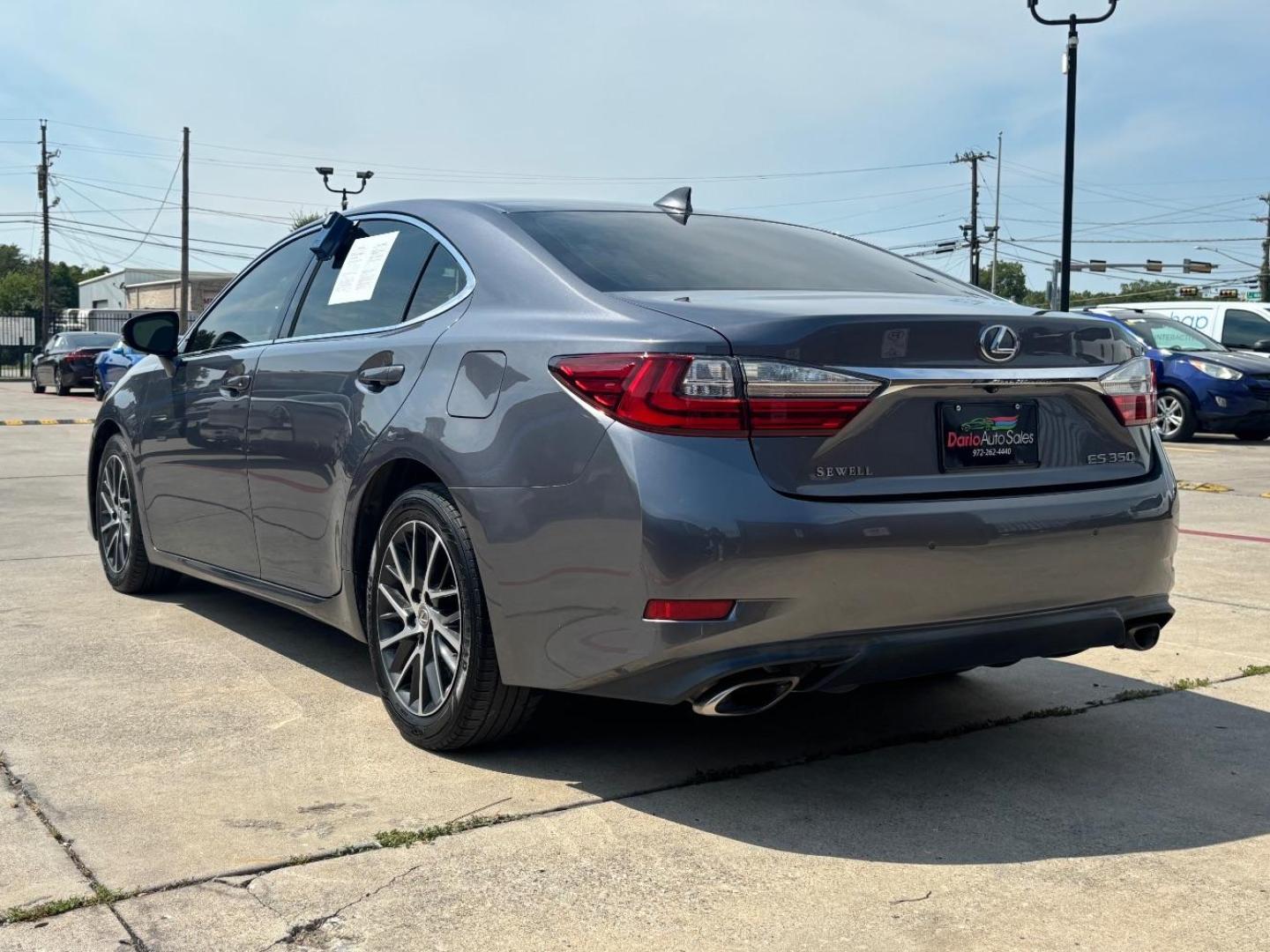 2017 Gray Lexus ES 350 Luxury (JTHBK1GG3H2) , located at 2401 E Main St., Grand Prairie, TX, 75050, (972) 262-4440, 32.748981, -96.969643 - Photo#5