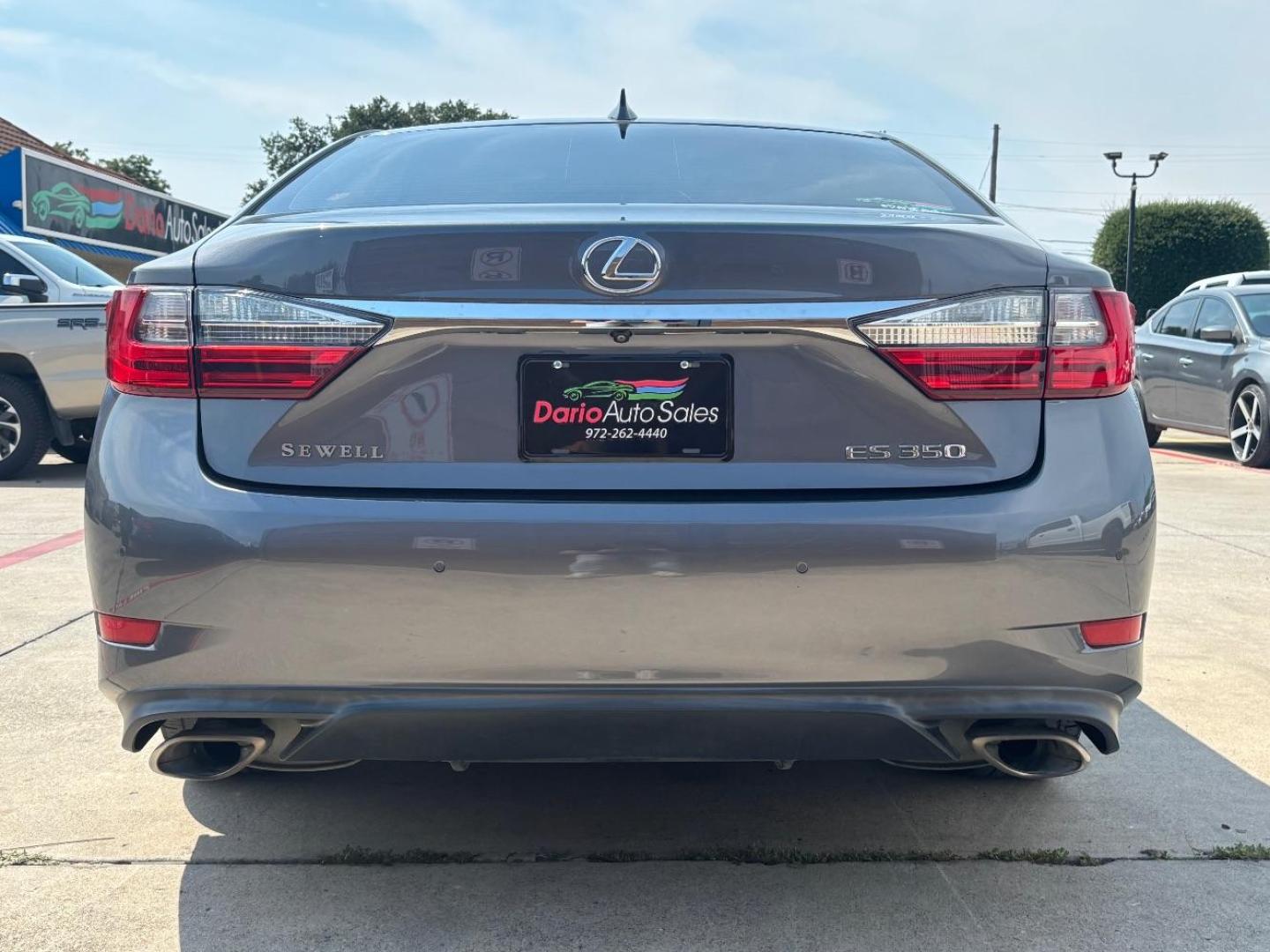 2017 Gray Lexus ES 350 Luxury (JTHBK1GG3H2) , located at 2401 E Main St., Grand Prairie, TX, 75050, (972) 262-4440, 32.748981, -96.969643 - Photo#6
