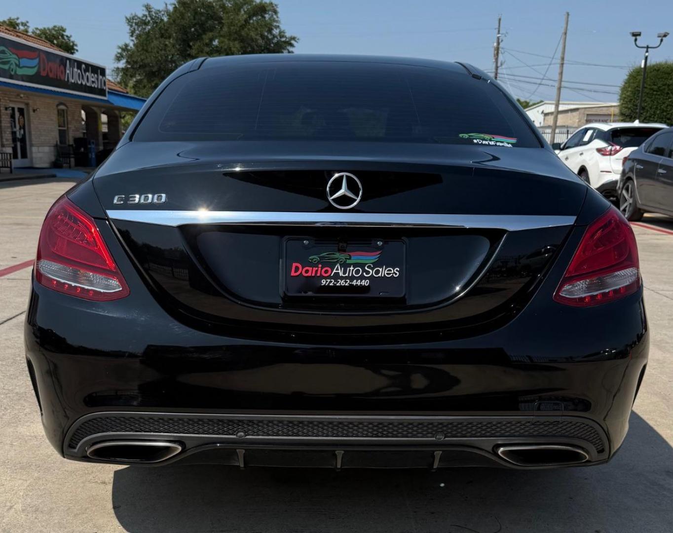 2015 Black Mercedes-Benz C 300 Sport | Luxury (55SWF4JB8FU) with an 2L I-4 gasoline direct injection engine, located at 2401 E Main St., Grand Prairie, TX, 75050, (972) 262-4440, 32.748981, -96.969643 - Photo#5