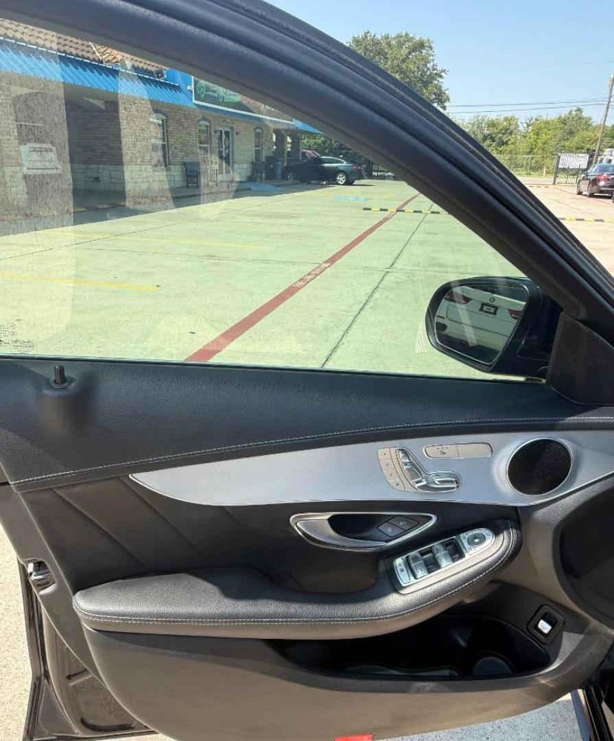 2015 Black Mercedes-Benz C 300 Sport | Luxury (55SWF4JB8FU) with an 2L I-4 gasoline direct injection engine, located at 2401 E Main St., Grand Prairie, TX, 75050, (972) 262-4440, 32.748981, -96.969643 - Photo#10