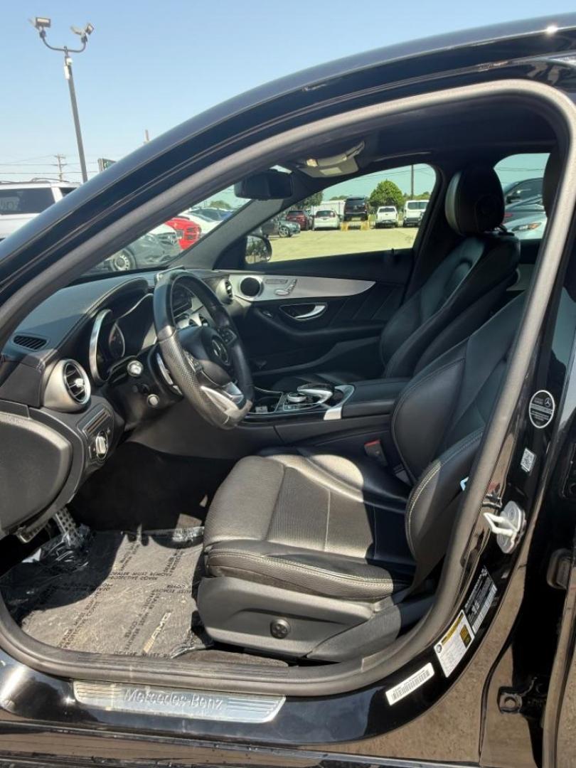 2015 Black Mercedes-Benz C 300 Sport | Luxury (55SWF4JB8FU) with an 2L I-4 gasoline direct injection engine, located at 2401 E Main St., Grand Prairie, TX, 75050, (972) 262-4440, 32.748981, -96.969643 - Photo#12