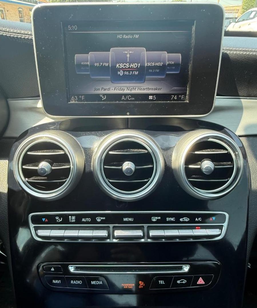 2015 Black Mercedes-Benz C 300 Sport | Luxury (55SWF4JB8FU) with an 2L I-4 gasoline direct injection engine, located at 2401 E Main St., Grand Prairie, TX, 75050, (972) 262-4440, 32.748981, -96.969643 - Photo#18