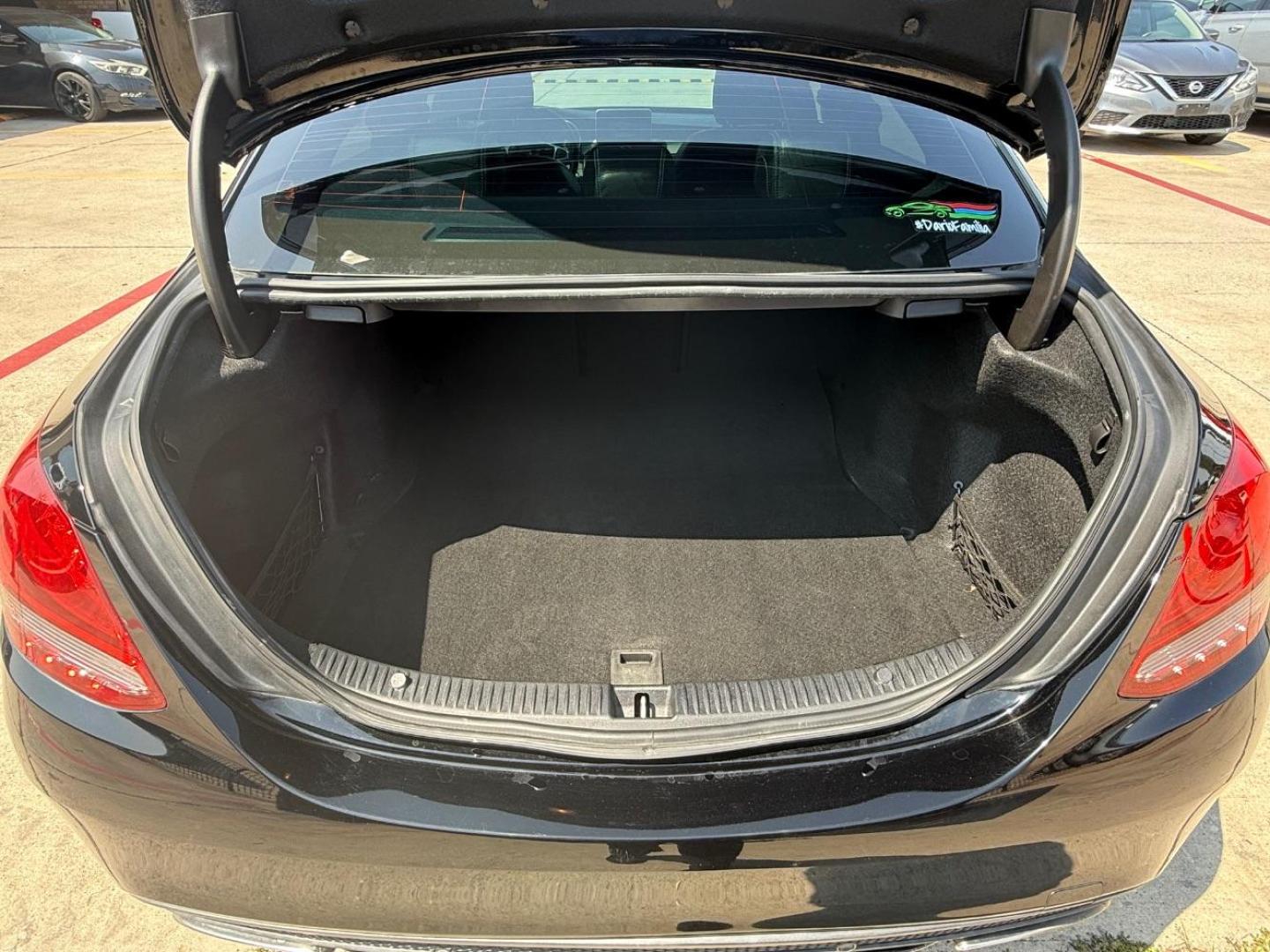 2015 Black Mercedes-Benz C 300 Sport | Luxury (55SWF4JB8FU) with an 2L I-4 gasoline direct injection engine, located at 2401 E Main St., Grand Prairie, TX, 75050, (972) 262-4440, 32.748981, -96.969643 - Photo#27
