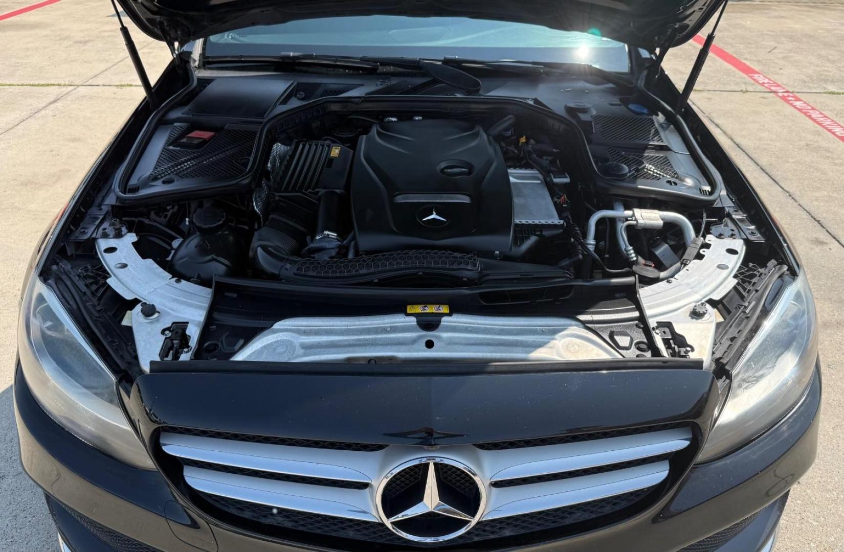 2015 Black Mercedes-Benz C 300 Sport | Luxury (55SWF4JB8FU) with an 2L I-4 gasoline direct injection engine, located at 2401 E Main St., Grand Prairie, TX, 75050, (972) 262-4440, 32.748981, -96.969643 - Photo#29