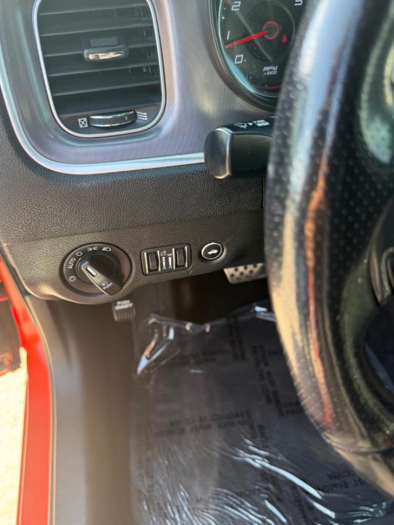 2019 Orange Dodge Charger Scat Pack RWD (2C3CDXGJ2KH) with an HEMI 6.4L V-8 premium unleaded engine, located at 2401 E Main St., Grand Prairie, TX, 75050, (972) 262-4440, 32.748981, -96.969643 - Photo#32