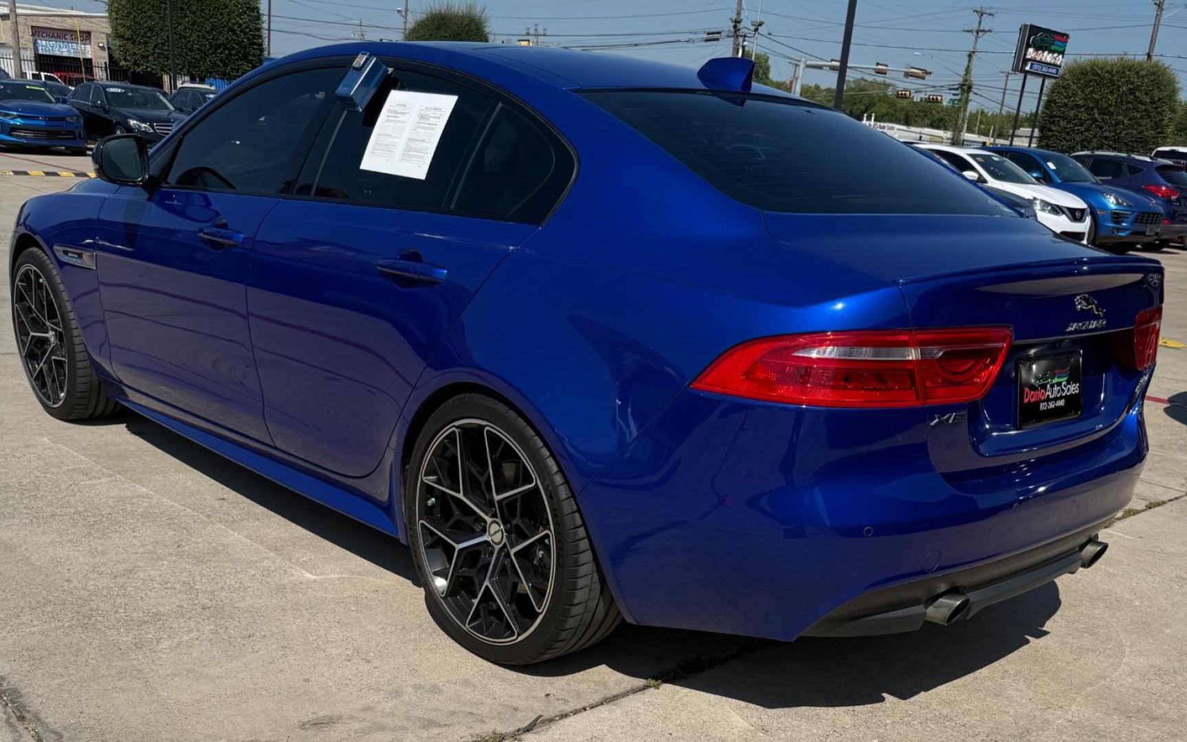 2017 Blue Jaguar XE 35t R-Sport (SAJAL4BV7HA) with an 3L V-6 gasoline direct injection engine, located at 2401 E Main St., Grand Prairie, TX, 75050, (972) 262-4440, 32.748981, -96.969643 - Photo#8