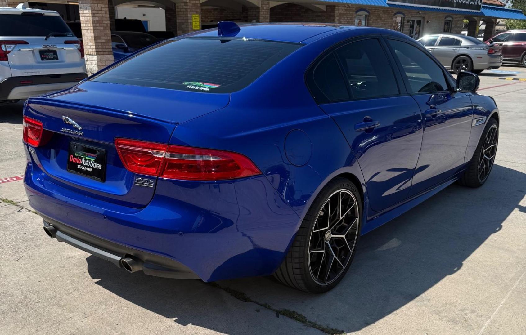 2017 Blue Jaguar XE 35t R-Sport (SAJAL4BV7HA) with an 3L V-6 gasoline direct injection engine, located at 2401 E Main St., Grand Prairie, TX, 75050, (972) 262-4440, 32.748981, -96.969643 - Photo#16