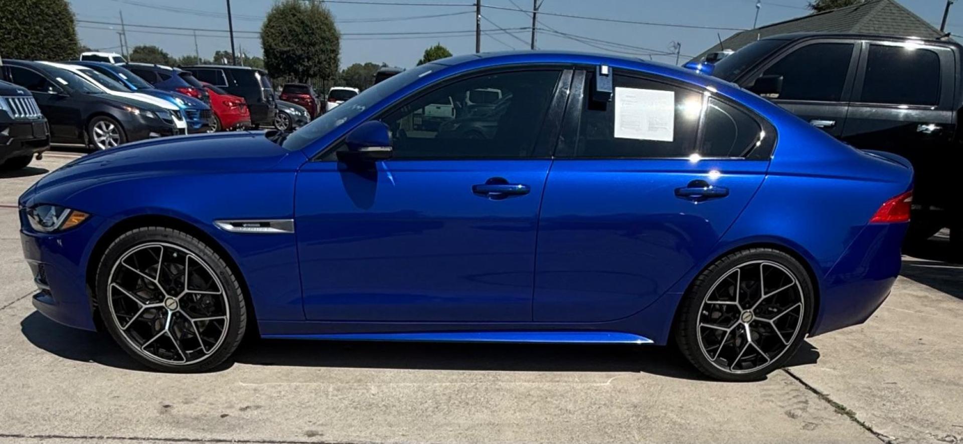 2017 Blue Jaguar XE 35t R-Sport (SAJAL4BV7HA) with an 3L V-6 gasoline direct injection engine, located at 2401 E Main St., Grand Prairie, TX, 75050, (972) 262-4440, 32.748981, -96.969643 - Photo#18