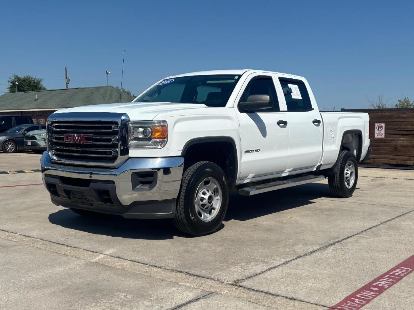 2016 White GMC Sierra 2500HD - (1GT11REG7GF) , located at 2401 E Main St., Grand Prairie, TX, 75050, (972) 262-4440, 32.748981, -96.969643 - Photo#2