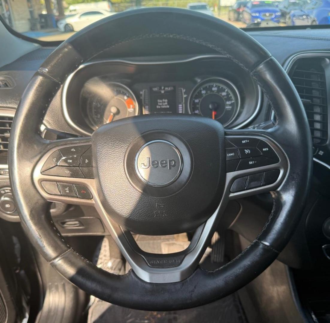 2019 Black Jeep Cherokee Latitude Plus FWD (1C4PJLLB6KD) , located at 2401 E Main St., Grand Prairie, TX, 75050, (972) 262-4440, 32.748981, -96.969643 - Photo#16
