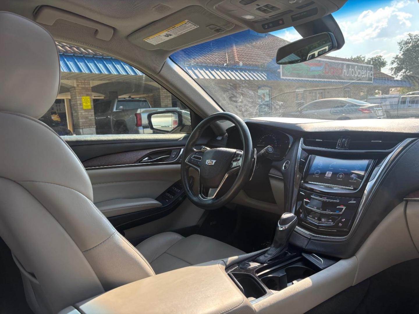 2016 Gray Cadillac CTS Standard (1G6AP5SX5G0) with an 2L I-4 gasoline direct injection engine, located at 2401 E Main St., Grand Prairie, TX, 75050, (972) 262-4440, 32.748981, -96.969643 - Photo#18