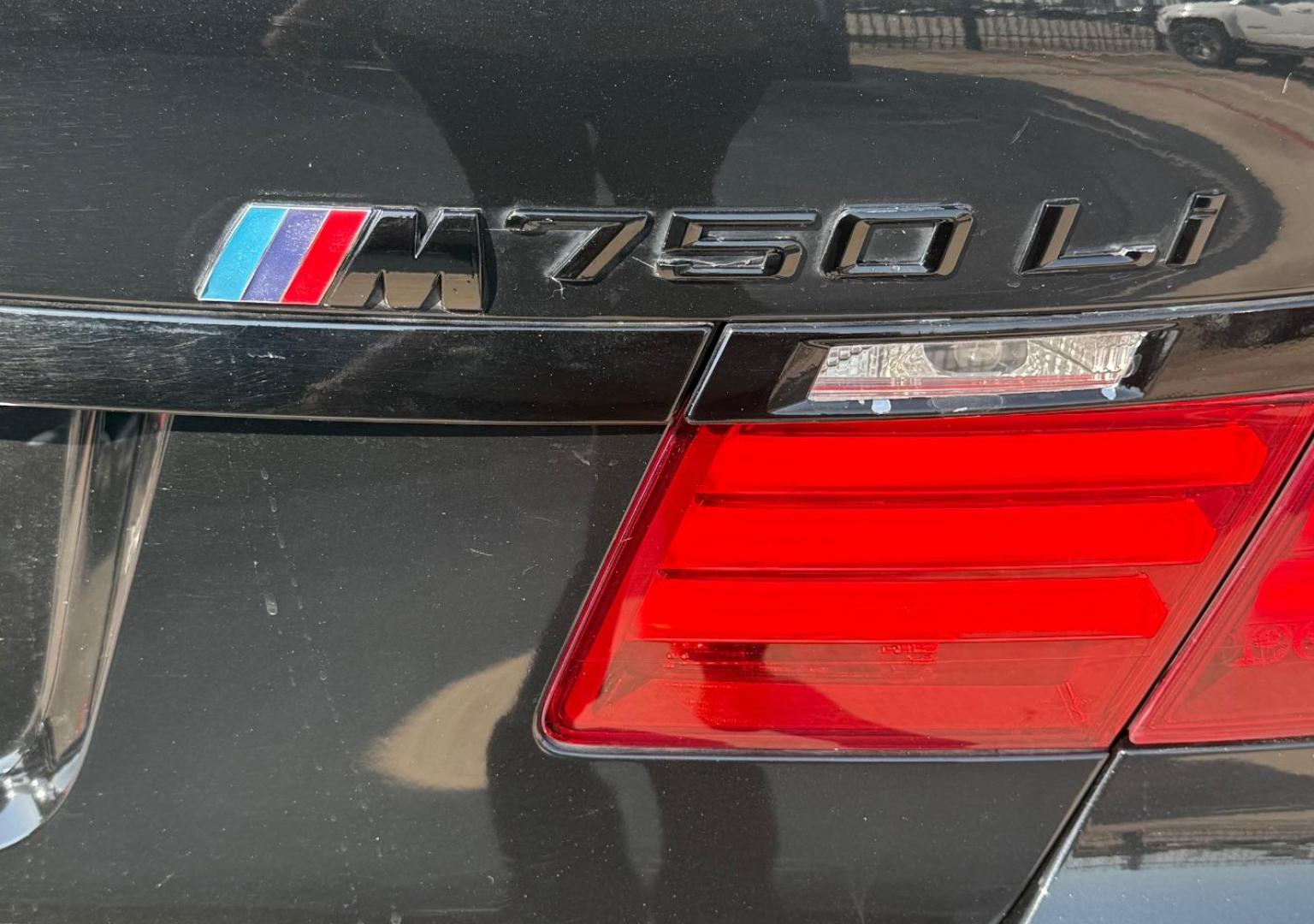2015 Black BMW 750Li R (WBAYE8C56FD) , located at 2401 E Main St., Grand Prairie, TX, 75050, (972) 262-4440, 32.748981, -96.969643 - Photo#8