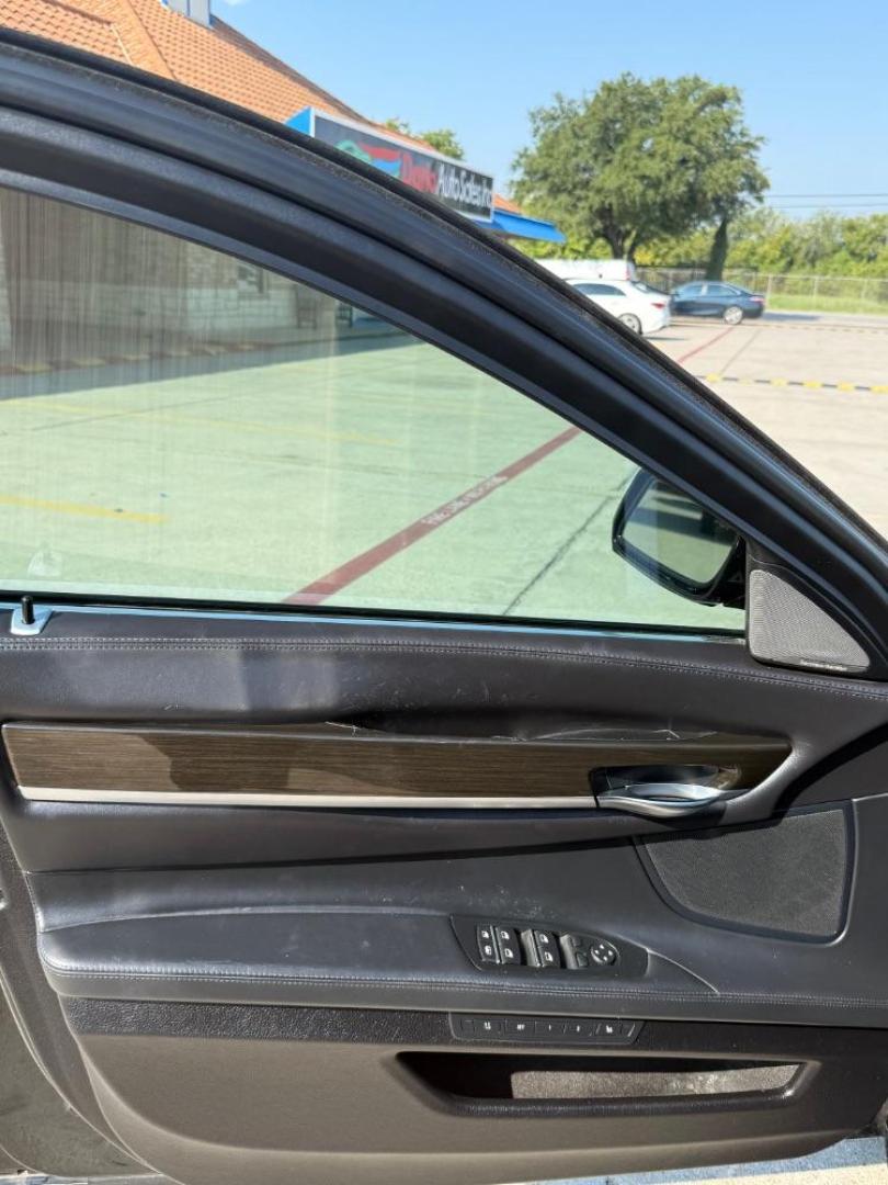 2015 Black BMW 750Li R (WBAYE8C56FD) , located at 2401 E Main St., Grand Prairie, TX, 75050, (972) 262-4440, 32.748981, -96.969643 - Photo#16
