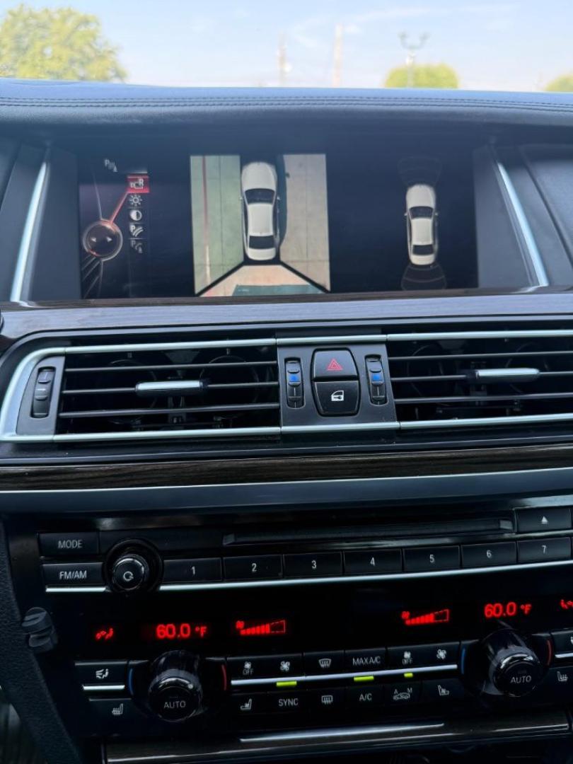 2015 Black BMW 750Li R (WBAYE8C56FD) , located at 2401 E Main St., Grand Prairie, TX, 75050, (972) 262-4440, 32.748981, -96.969643 - Photo#26