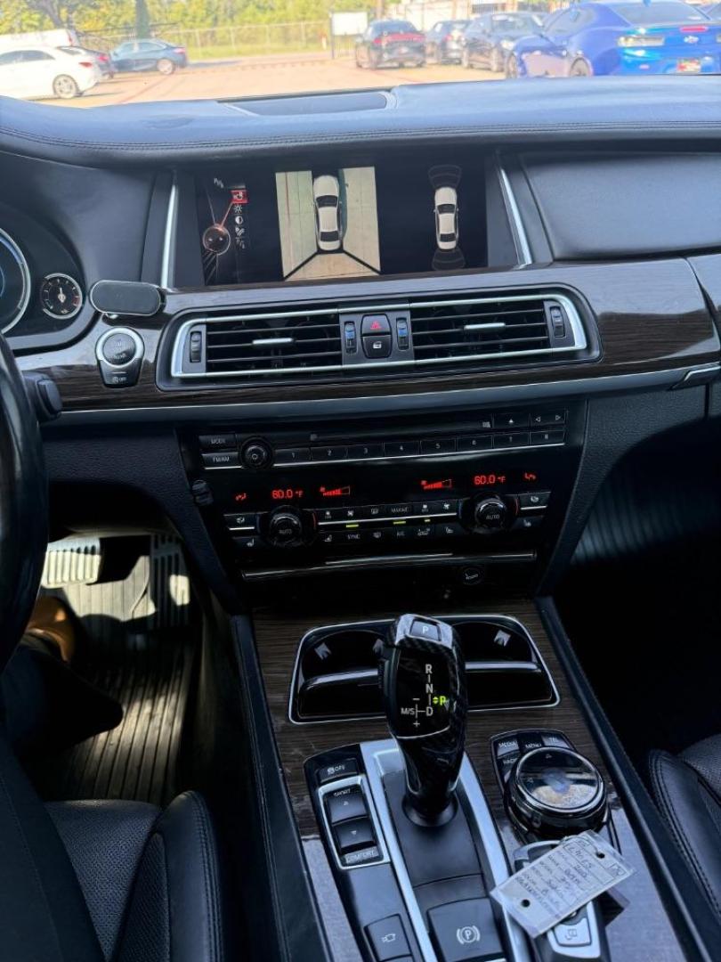 2015 Black BMW 750Li R (WBAYE8C56FD) , located at 2401 E Main St., Grand Prairie, TX, 75050, (972) 262-4440, 32.748981, -96.969643 - Photo#32