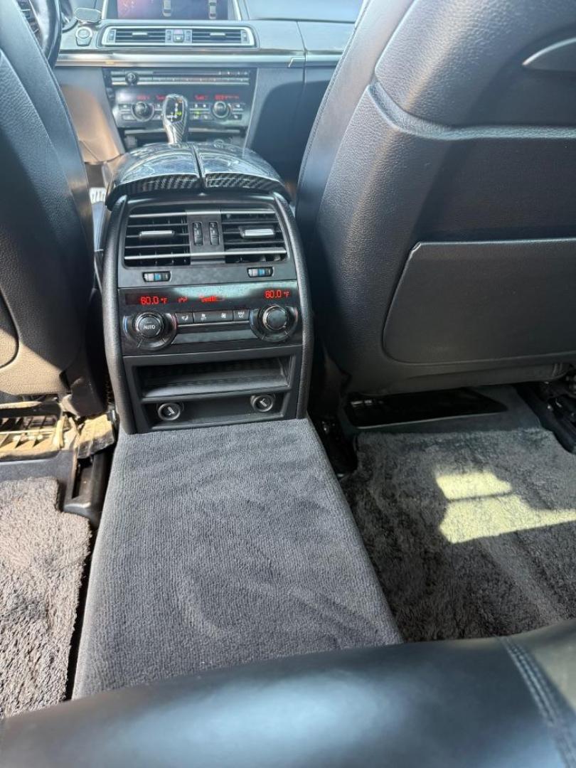 2015 Black BMW 750Li R (WBAYE8C56FD) , located at 2401 E Main St., Grand Prairie, TX, 75050, (972) 262-4440, 32.748981, -96.969643 - Photo#33